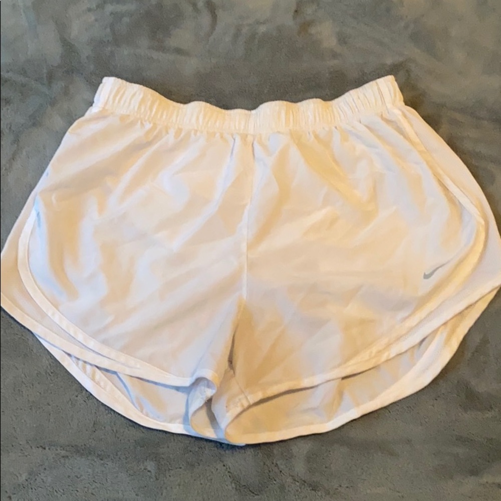 White Nike Shorts